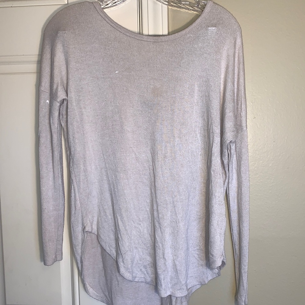 Cream dressy shirt